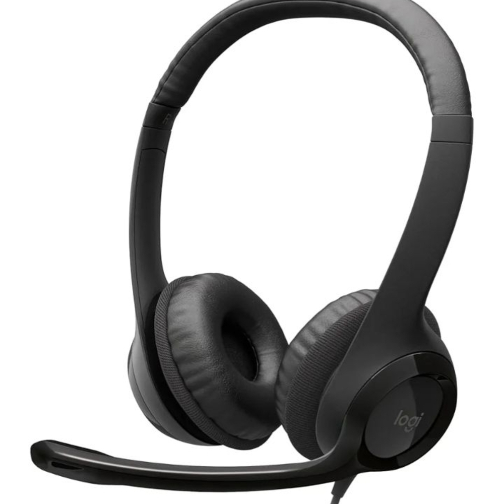 Logitech Eco-Friendly Black Headset